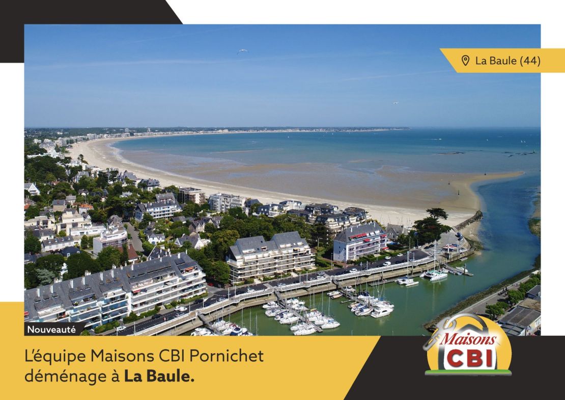L’équipe Maisons CBI Pornichet déménage à La Baule
