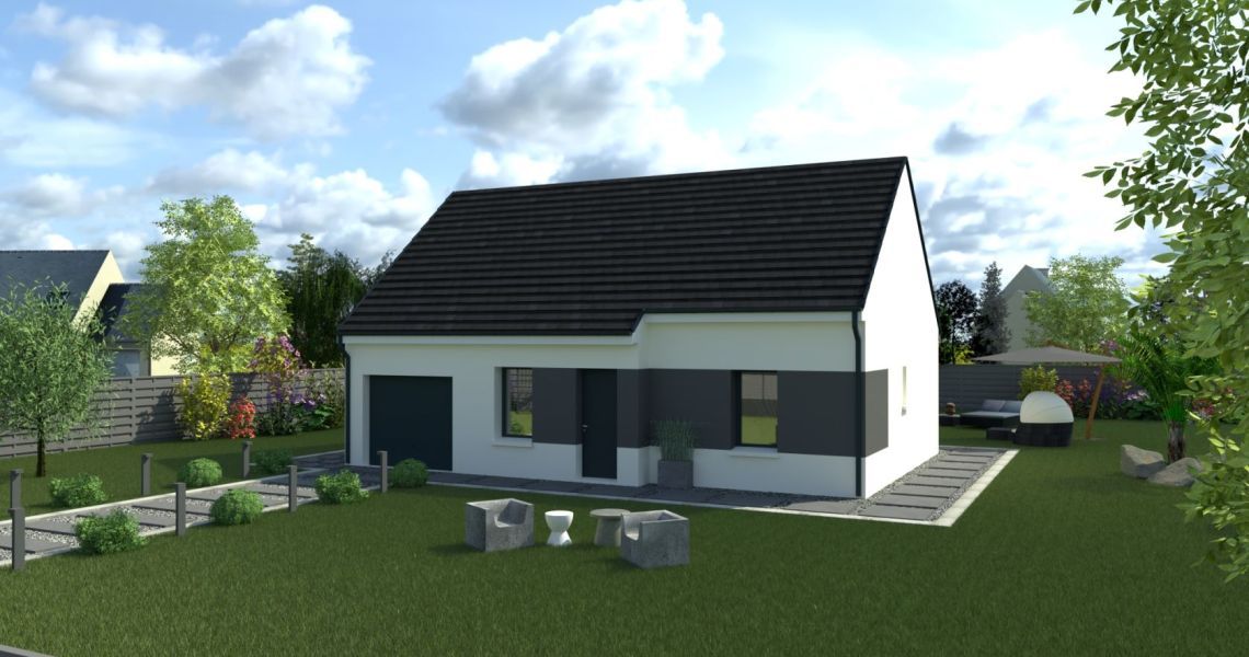 image Projet de construction d'une maison 70 m² avec terrain à PLOMODIERN (29)