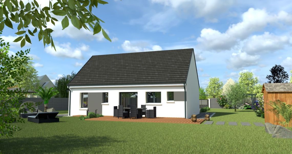 image Projet de construction d'une maison 70 m² avec terrain à PENMARCH (29)