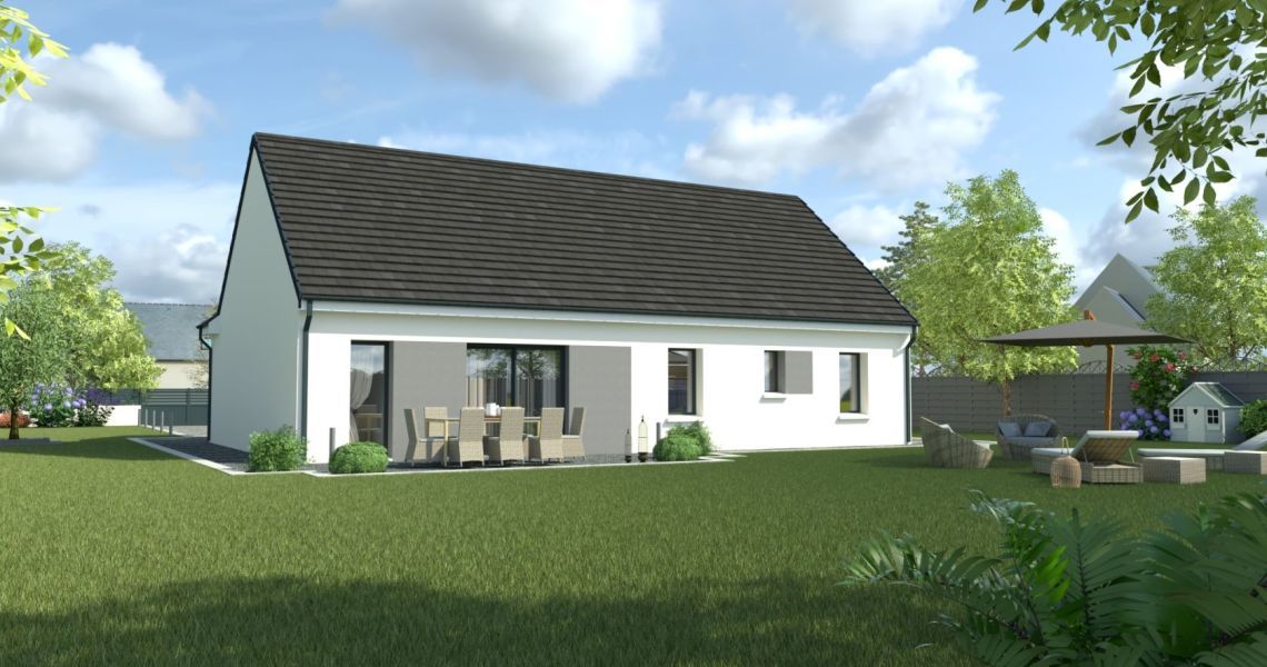 image Projet de construction d'une maison 90 m² avec terrain à LOCRONAN (29)