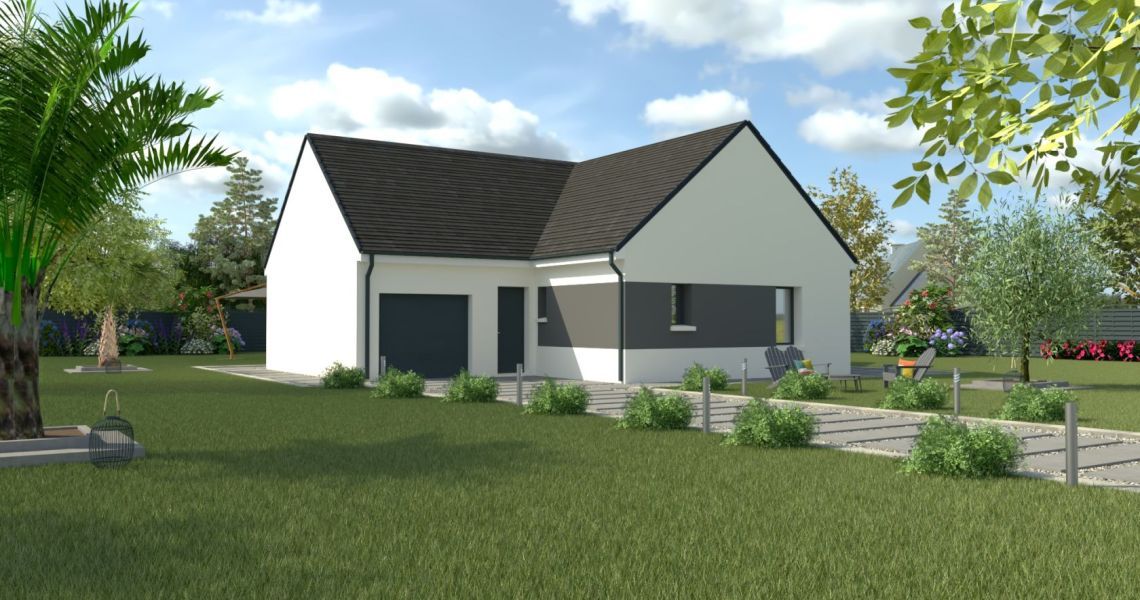 image Projet de construction d'une maison 80 m² avec terrain à PONT-DE-BUIS-LES-QUIMERCH (29)