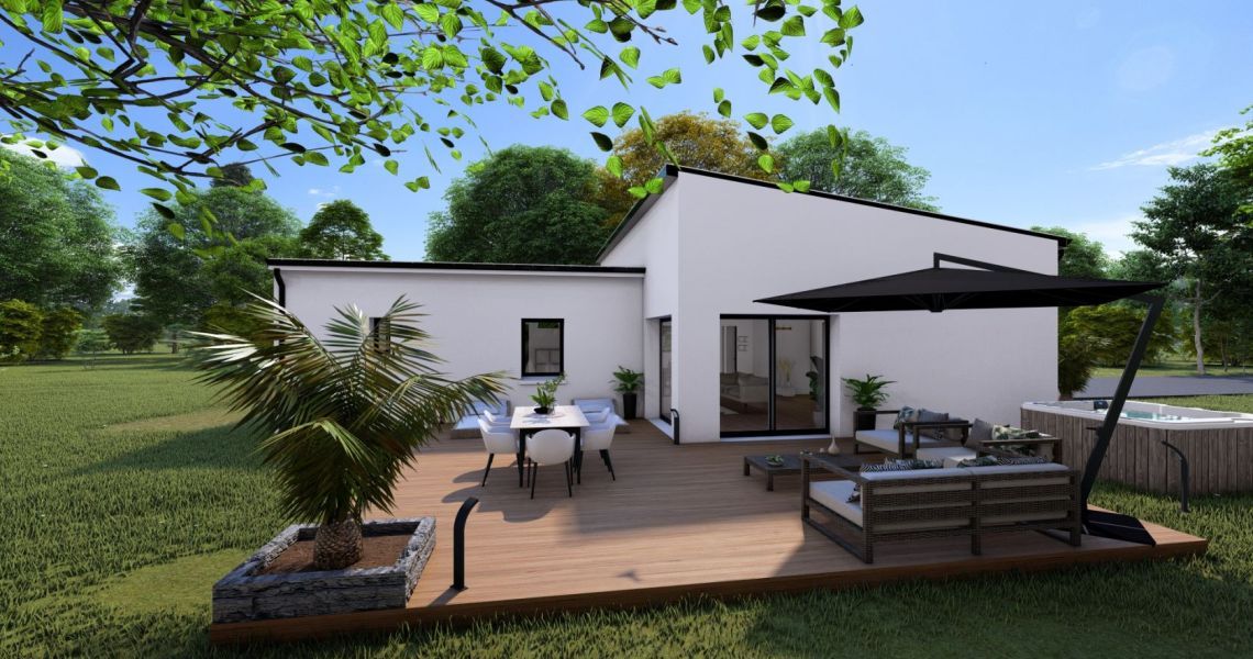 image Projet de construction d'une maison 95 m² avec terrain à KERLAZ (29)