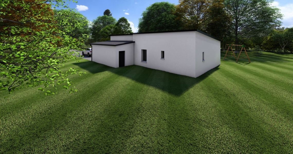 image Projet de construction d'une maison 91 m² avec terrain à PLOMODIERN (29)