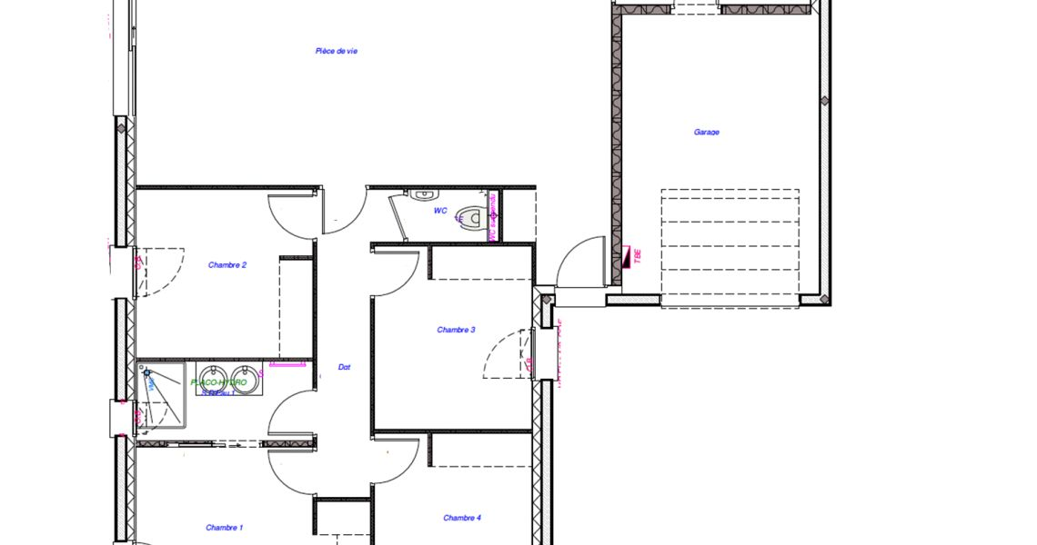 image Projet de construction d'une maison 100 m² avec terrain à GUENGAT (29)