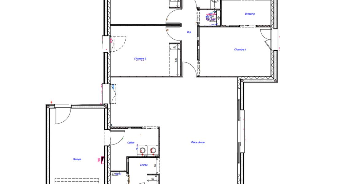 image Projet de construction d'une maison 100 m² avec terrain à PENMARCH (29)