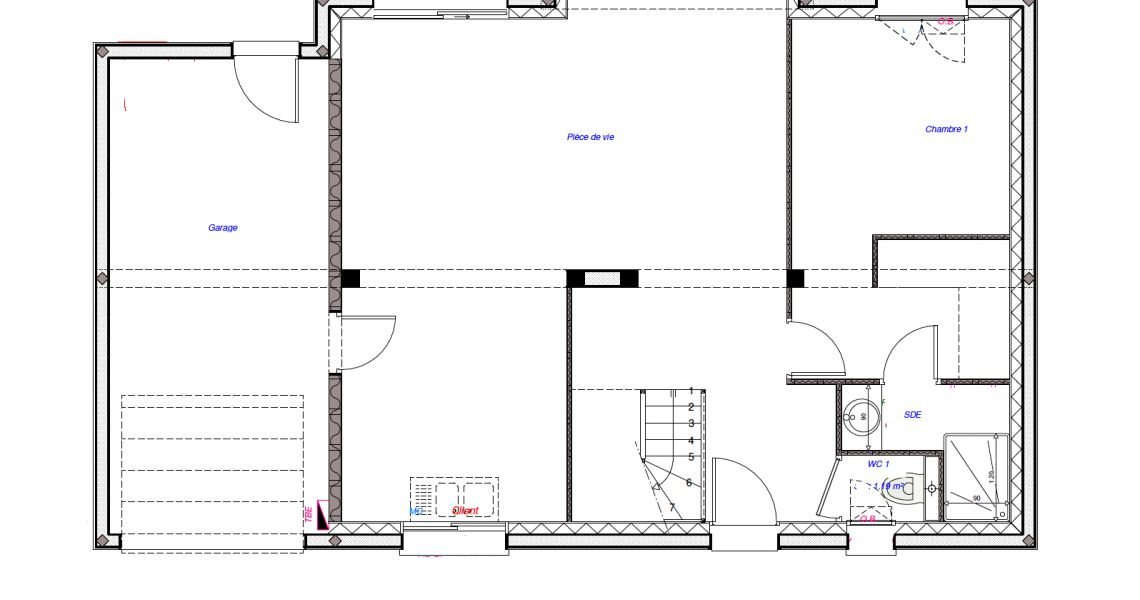 image Projet de construction d'une maison 101 m² avec terrain à PONT-DE-BUIS-LES-QUIMERCH (29)