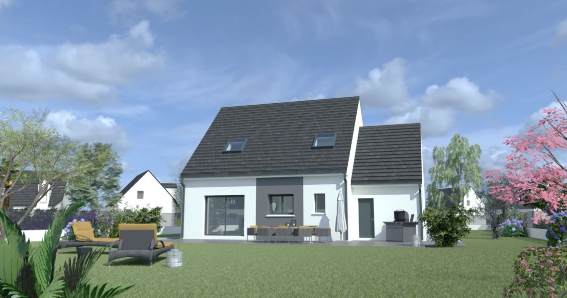 image Projet de construction d'une maison 117 m² avec terrain à LANDUDAL (29)