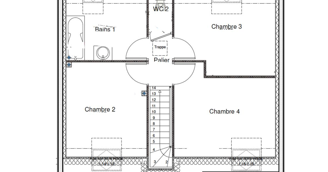 image Projet de construction d'une maison 100 m² avec terrain à GOUESNACH (29)