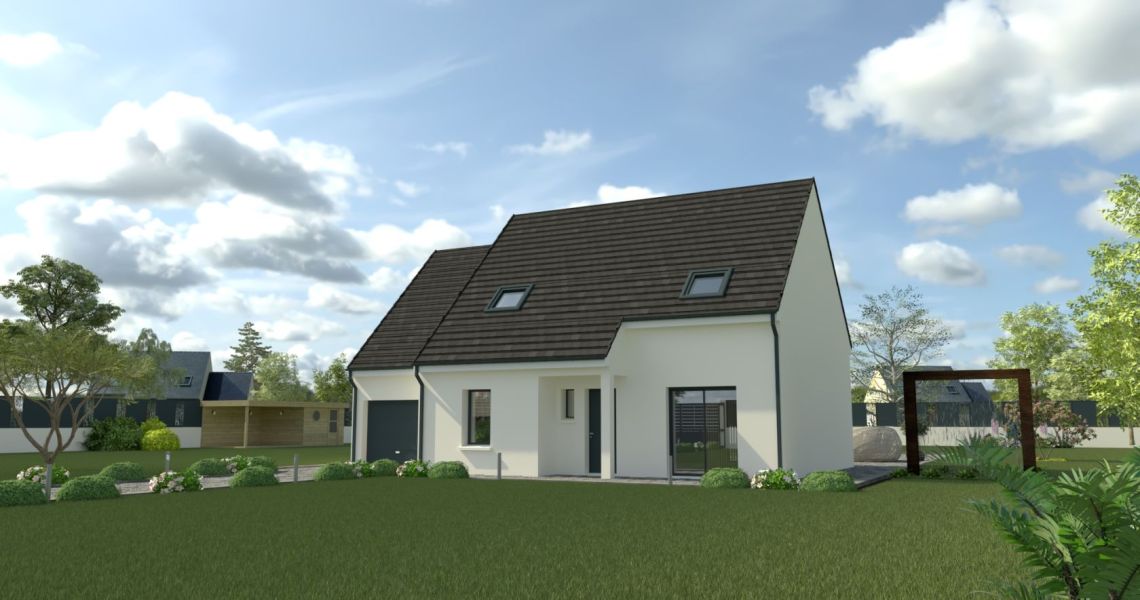 image Projet de construction d'une maison 100 m² avec terrain à GOUESNACH (29)