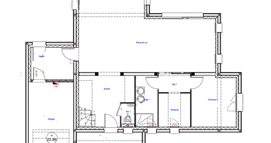 image Projet de construction d'une maison 140 m² avec terrain à PLOBANNALEC-LESCONIL (29)