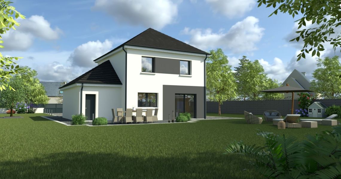 image Projet de construction d'une maison 100 m² avec terrain à ERGUE-GABERIC (29)