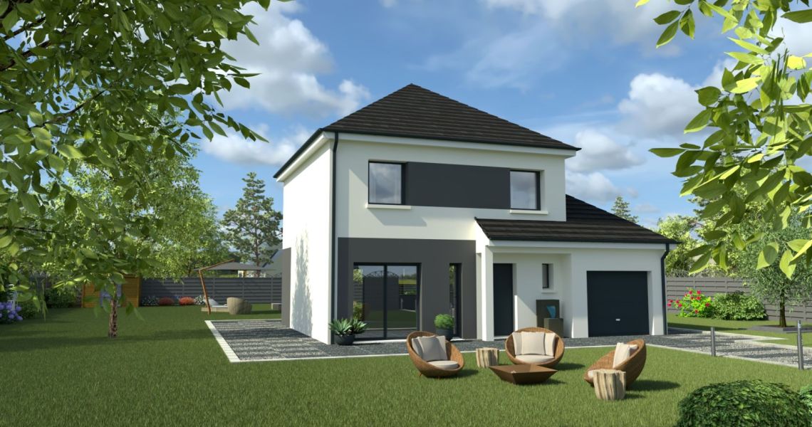 image Projet de construction d'une maison 100 m² avec terrain à ERGUE-GABERIC (29)