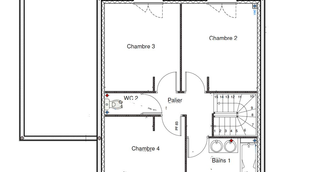 image Projet de construction d'une maison 110 m² avec terrain à ERGUE-GABERIC (29)