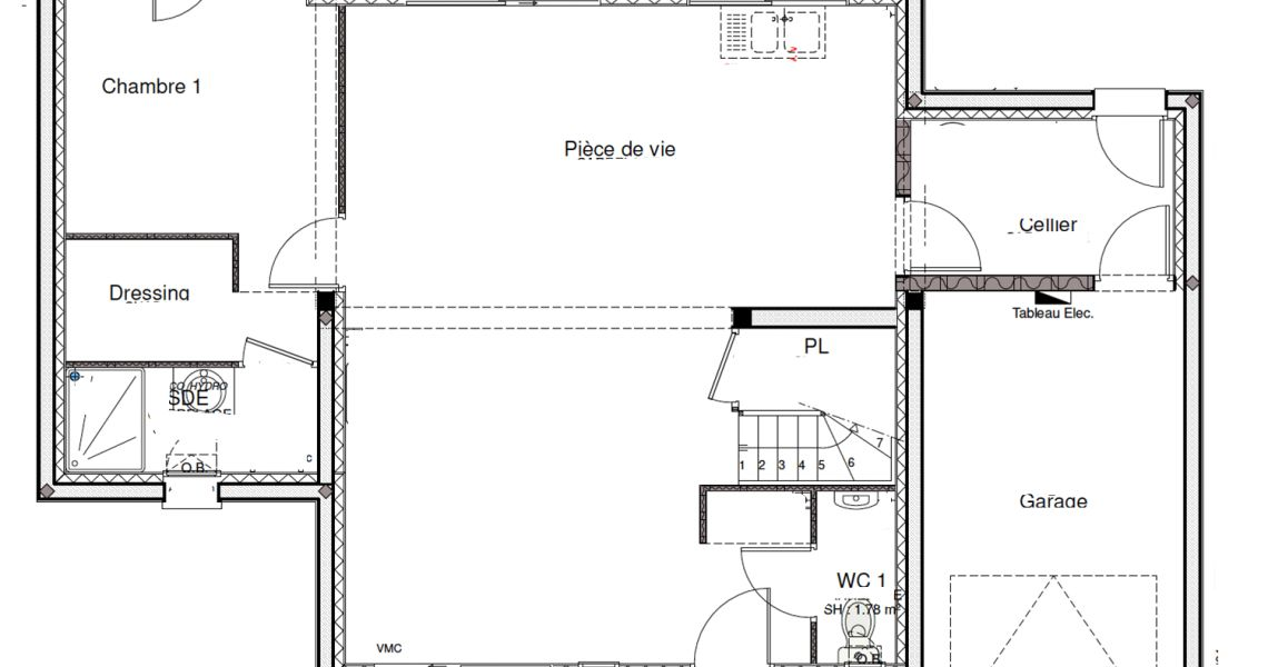 image Projet de construction d'une maison 110 m² avec terrain à ERGUE-GABERIC (29)