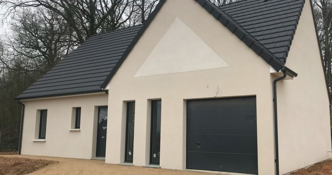 image Projet de construction d'une maison 92 m² avec terrain à AVARAY (41)