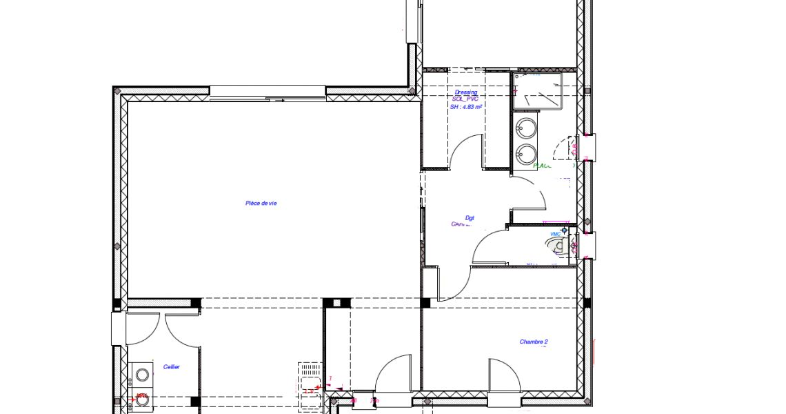 image Projet de construction d'une maison 95 m² avec terrain à VERNOU-EN-SOLOGNE (41)