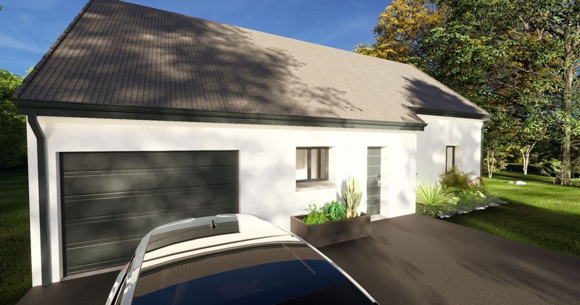 image Projet de construction d'une maison 95 m² avec terrain à SANTENAY (41)