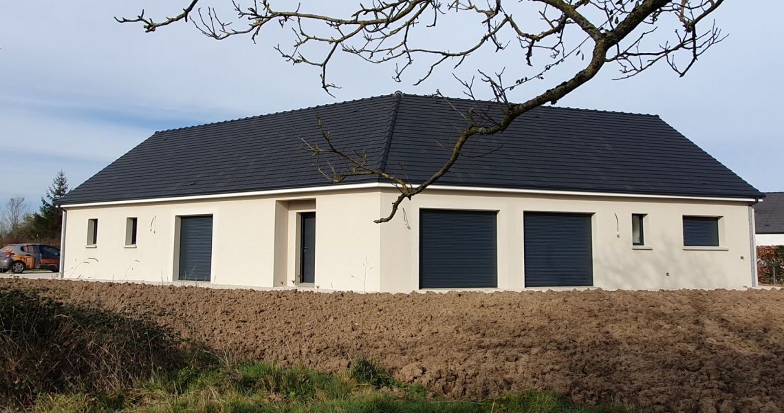 image Projet de construction d'une maison 132 m² avec terrain à CORMERAY (41)