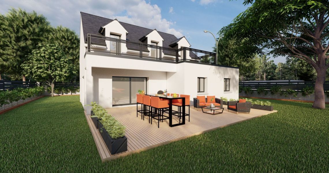 image Projet de construction d'une maison 126 m² avec terrain à MARCILLY-EN-BEAUCE (41)