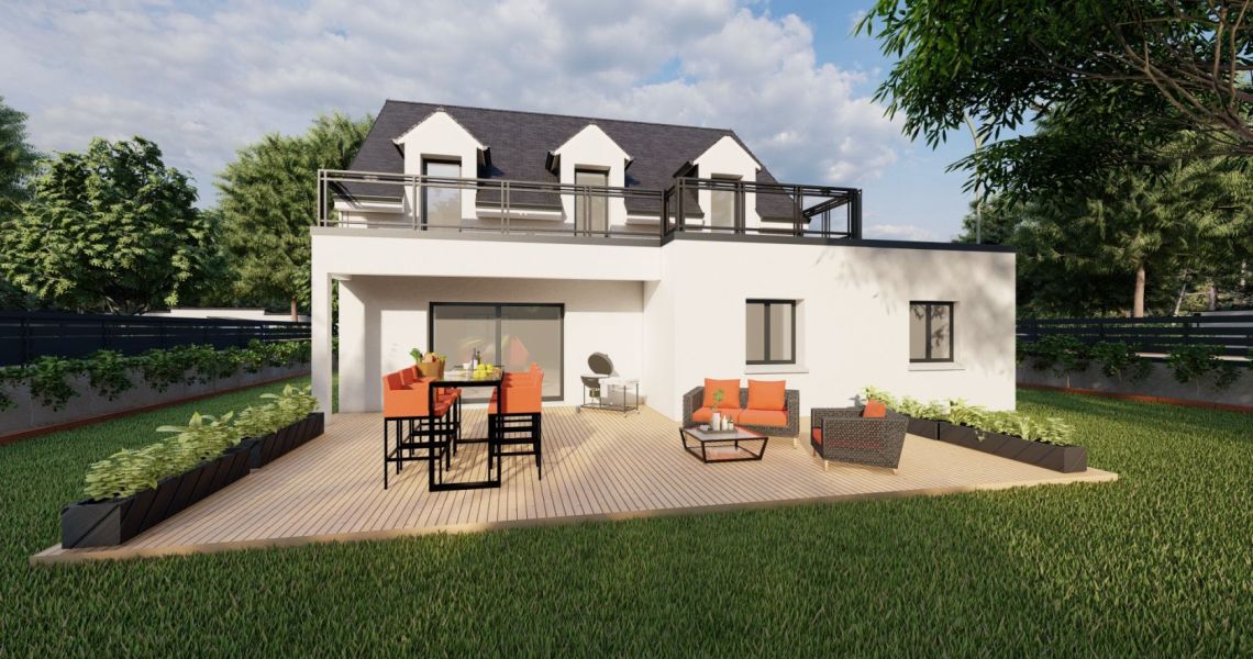 image Projet de construction d'une maison 126 m² avec terrain à LA FERTE-SAINT-CYR (41)