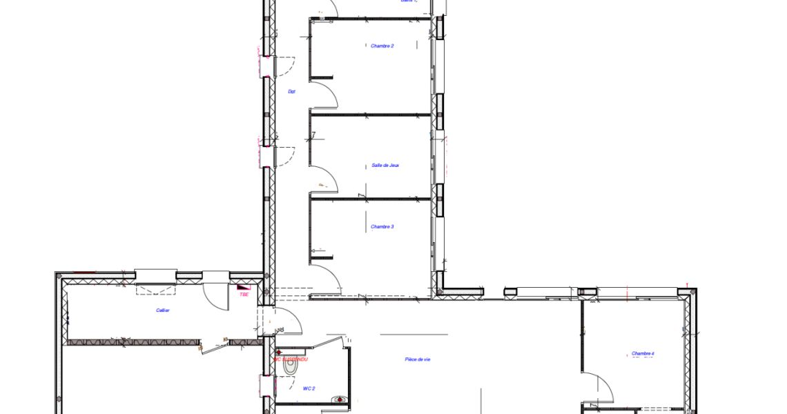 image Projet de construction d'une maison 147 m² avec terrain à DHUIZON (41)