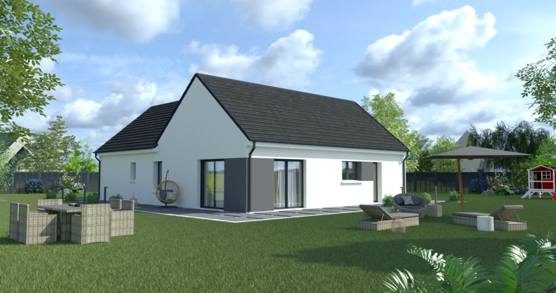 image Projet de construction d'une maison 100.06 m² avec terrain à MEZIERES-LEZ-CLERY (45)