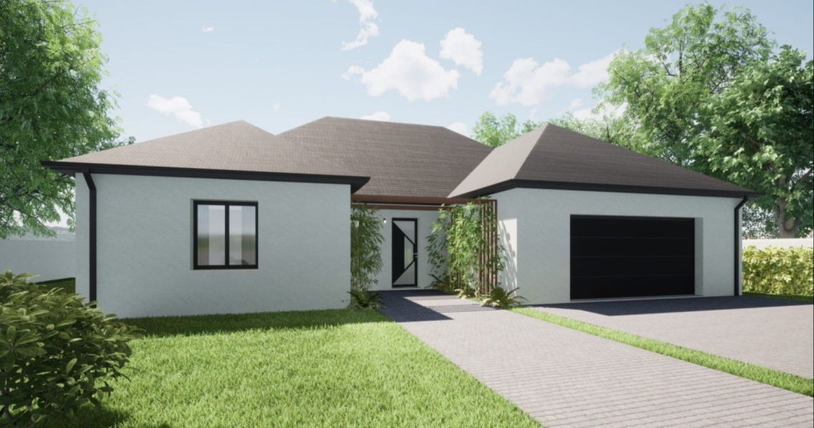 image Projet de construction d'une maison 124.35 m² avec terrain à MEZIERES-LEZ-CLERY (45)