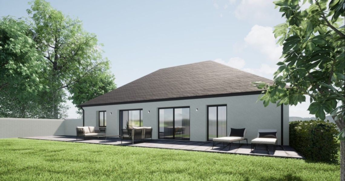 image Projet de construction d'une maison 124.35 m² avec terrain à MONNERVILLE (91)