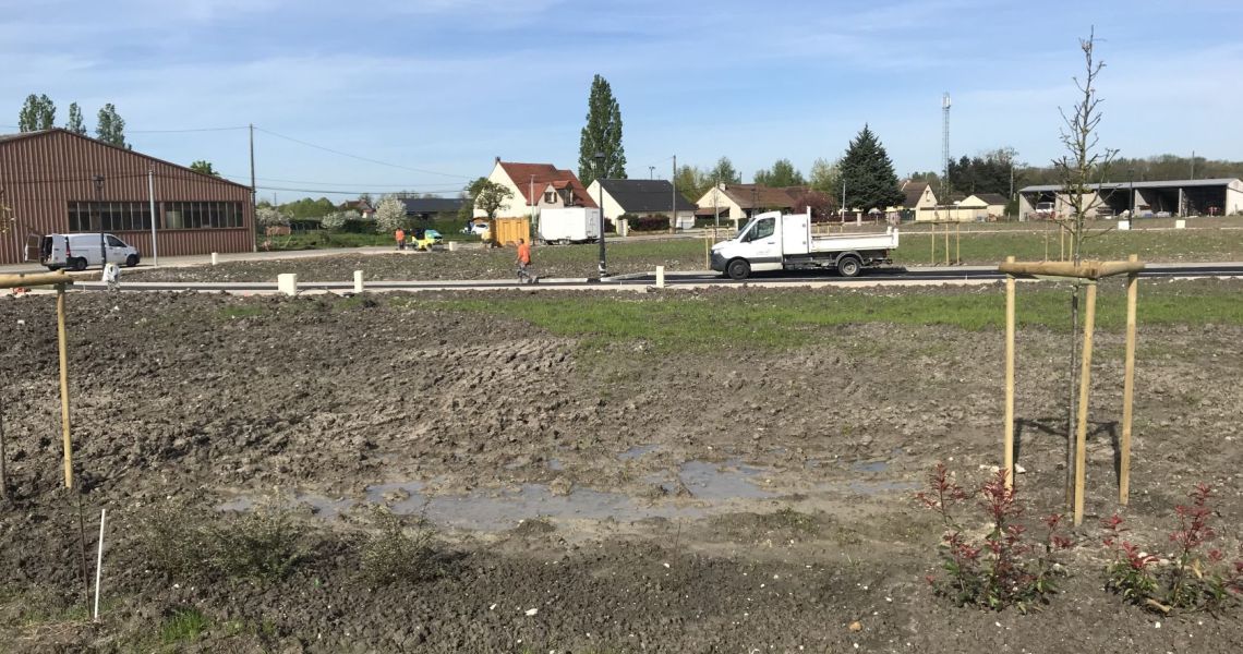 image Terrain à bâtir de 405 m² à HUISSEAU-SUR-MAUVES (45)