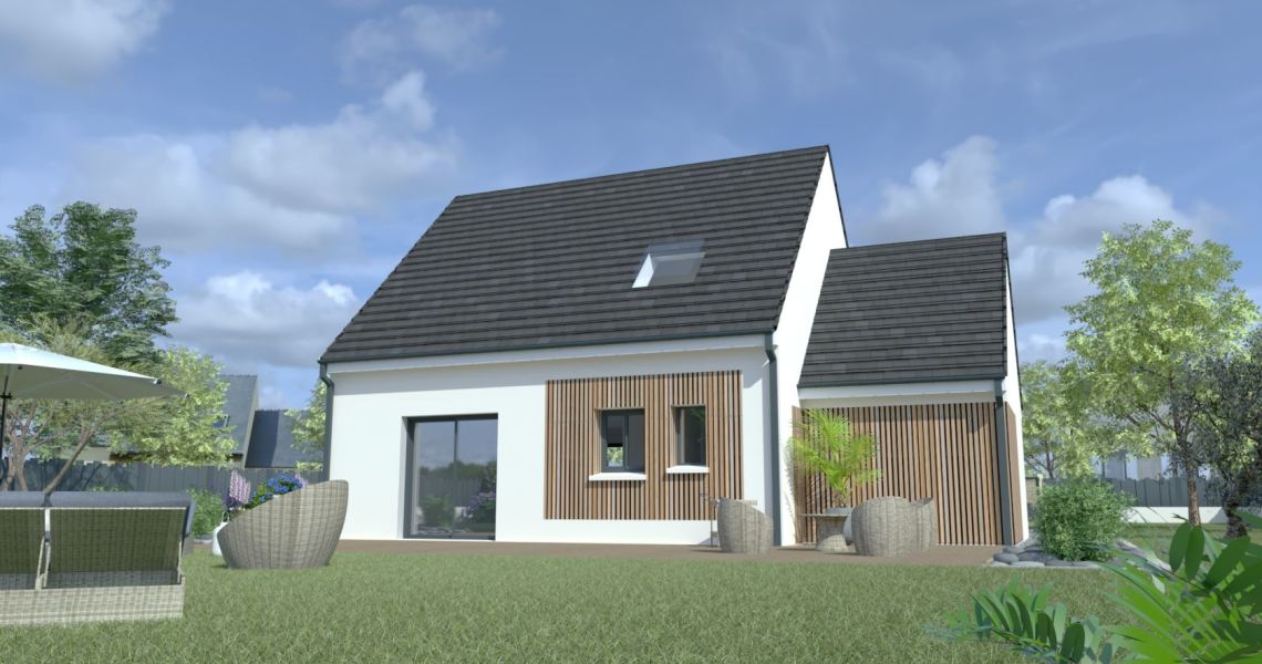 image Projet de construction d'une maison 100 m² avec terrain à LES GRANGES-LE-ROI (91)