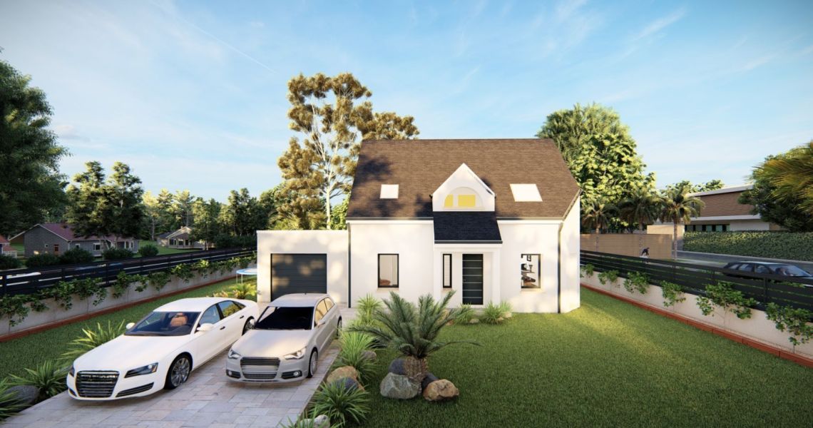 image Projet de construction d'une maison 109 m² avec terrain à INZINZAC-LOCHRIST (56)