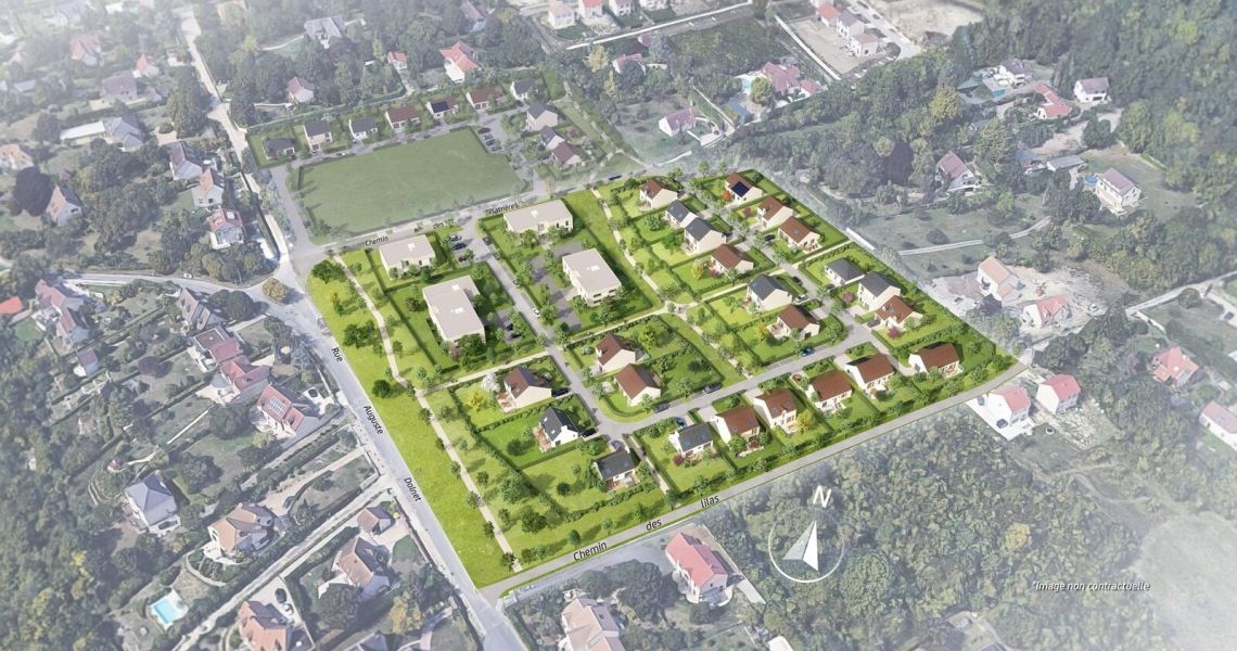 image Projet de construction d'une maison 100.83 m² avec terrain à VAUX-SUR-SEINE (78)