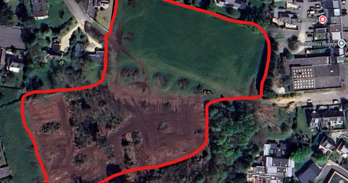 image Terrain à bâtir de 308 m² à GUIDEL (56)