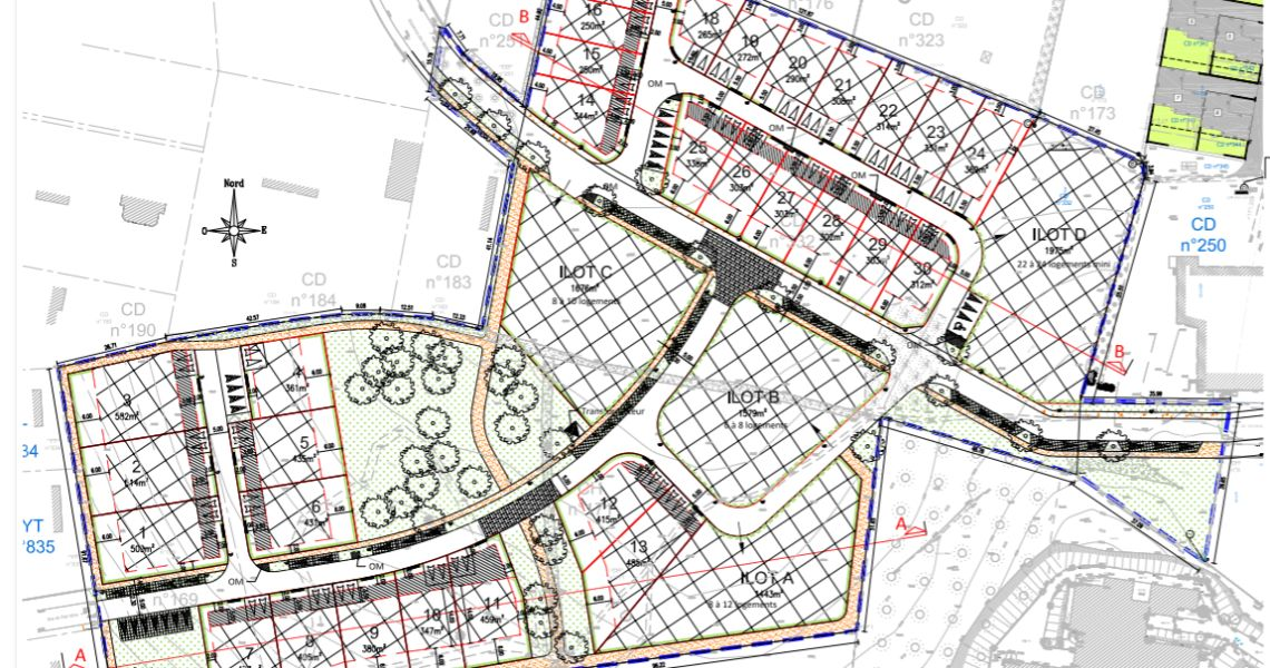 image Terrain à bâtir de 308 m² à GUIDEL (56)