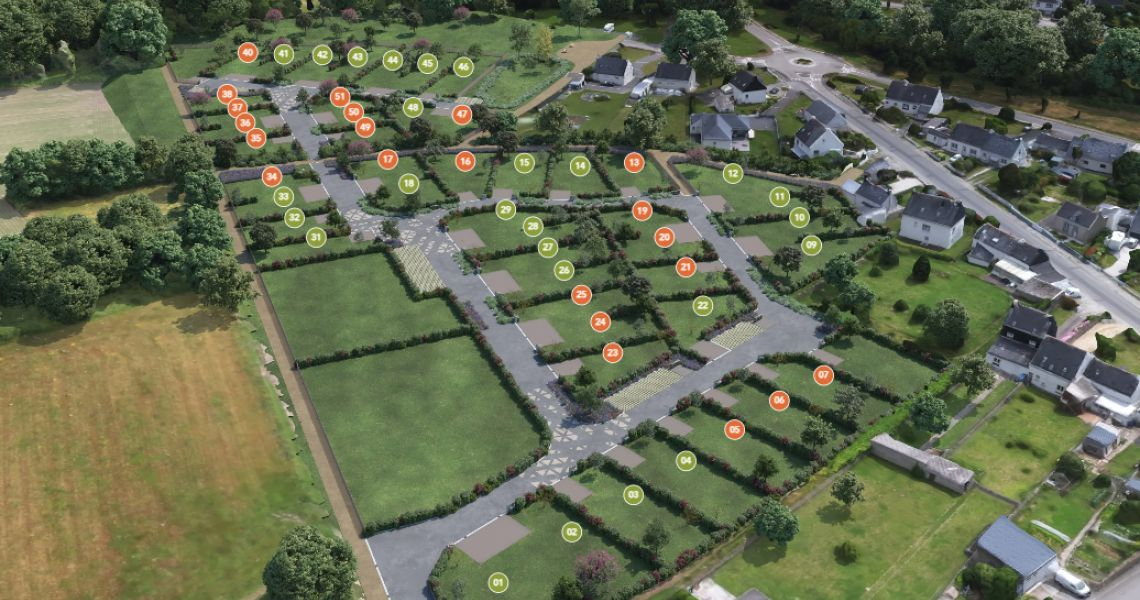 image Terrain à bâtir de 307 m² à RIANTEC (56)