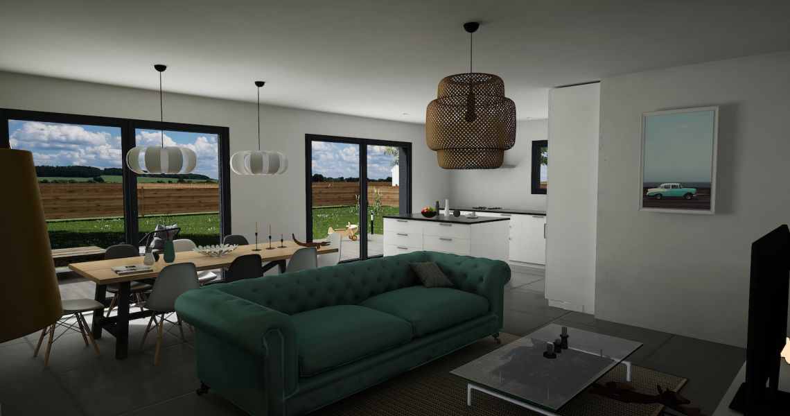 image Maison 90.15 m² avec terrain à MONTRIEUX-EN-SOLOGNE (41)
