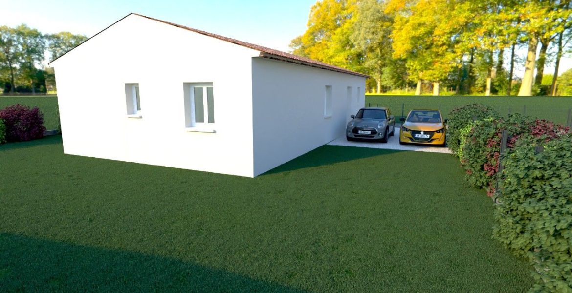 image Projet de plain pied 95 m² avec terrain à BERRE-L'ETANG (13)