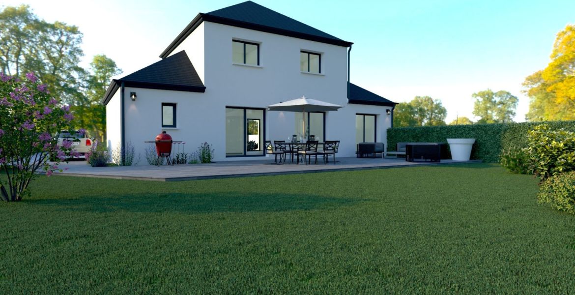 image Maison moderne clé en mains de 110 m² à Rebréchien (45 470)