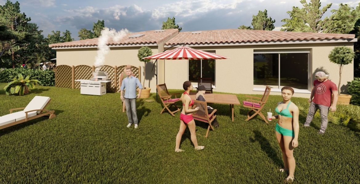 image Projet de construction d'une maison 70 m² avec terrain à JOUQUES (13)