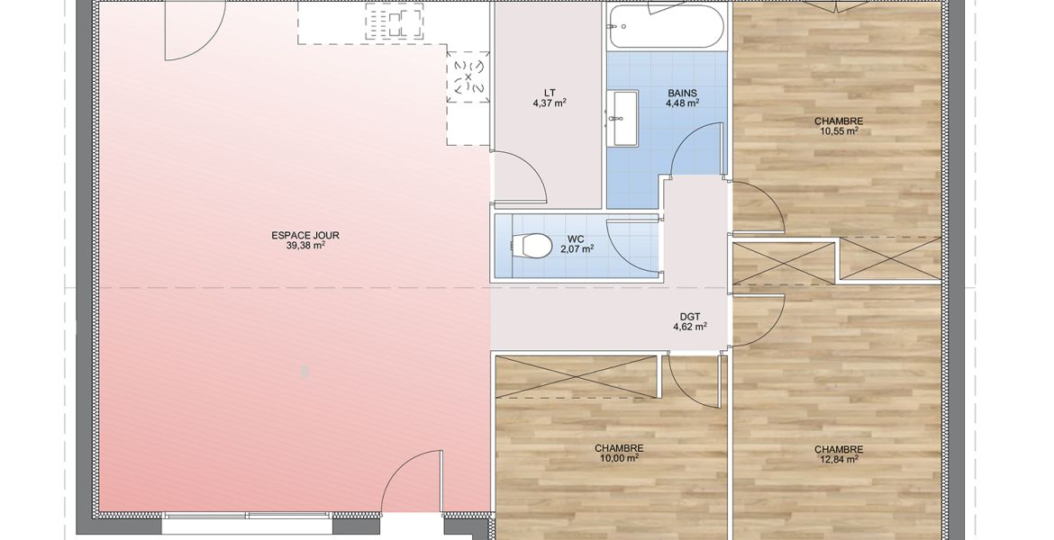 image Maison 88 m² avec terrain à PIGNANS (83)