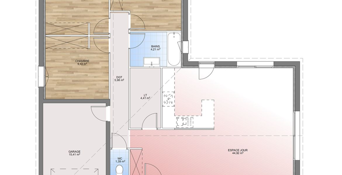 image Maison 88 m² avec terrain à DIGNE-LES-BAINS (04)