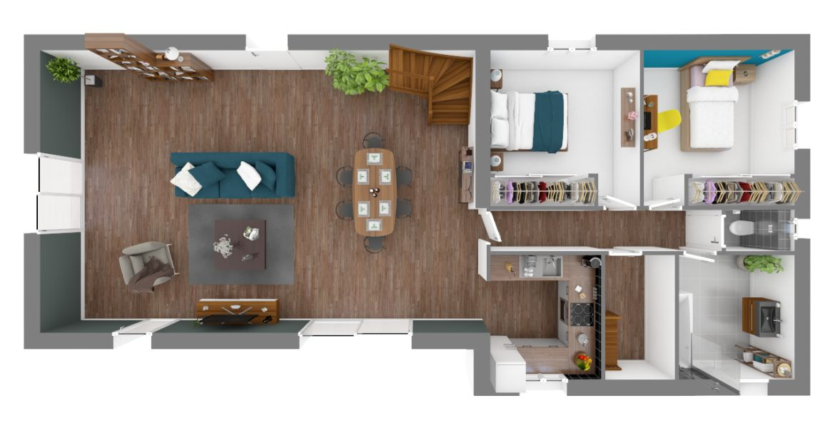 image Maison 118 m² avec terrain à NEOULES (83)