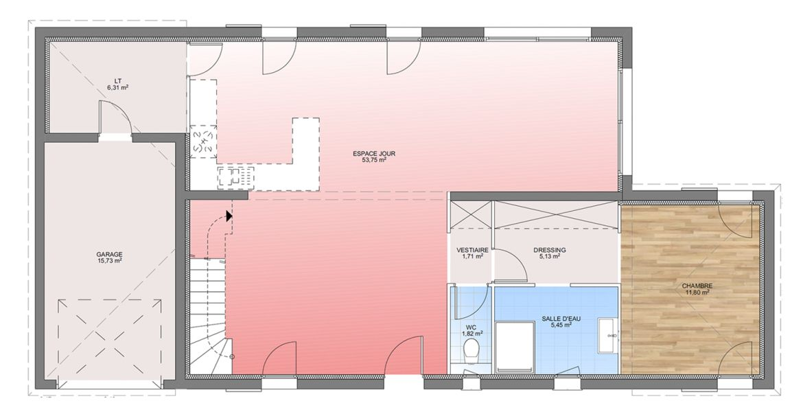 image Maison 140 m² avec terrain à AUBAGNE (13)