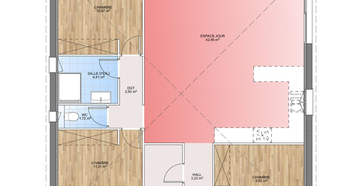 image Maison 90 m² avec terrain à SALON-DE-PROVENCE (13)