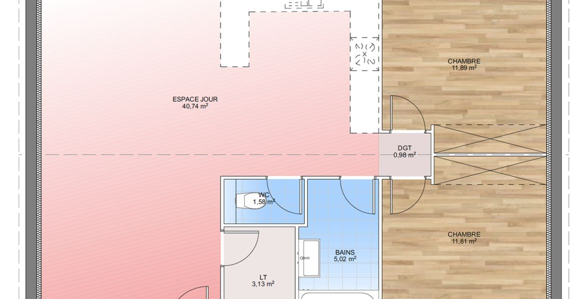 image Maison 75 m² avec terrain à RIBIERS (05)