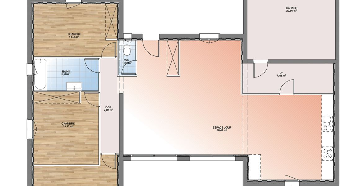 image Maison 115 m² avec terrain à PEYNIER (13)