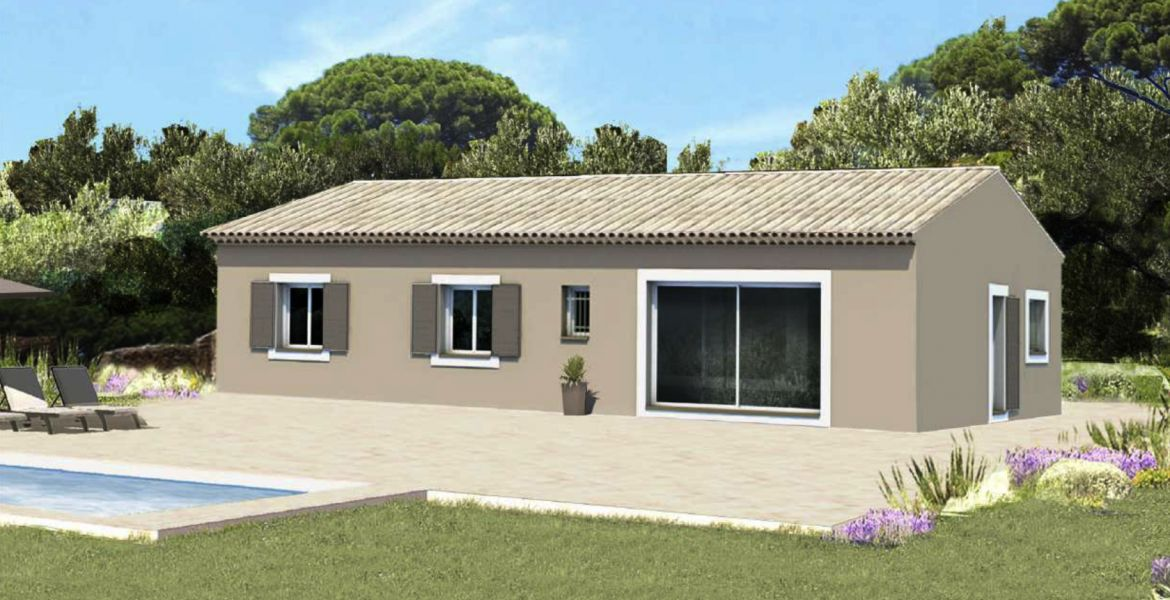image Projet de construction d'une maison 90 m² avec terrain à LE PUY-SAINTE-REPARADE (13)