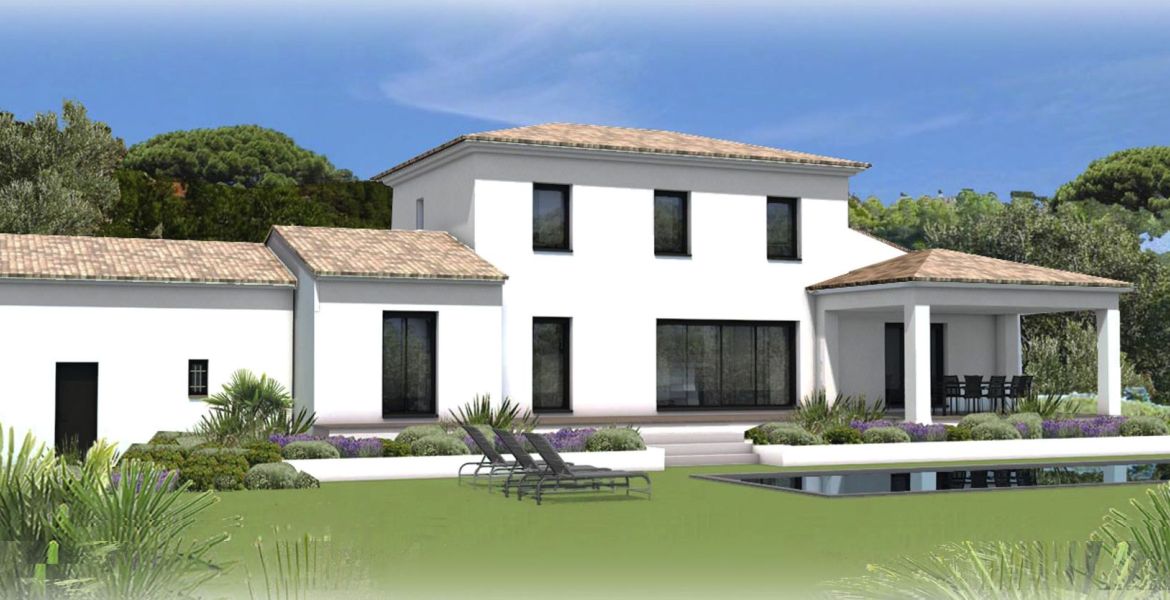 image Projet de construction d'une maison 136.65 m² avec terrain à BRIGNOLES (83)