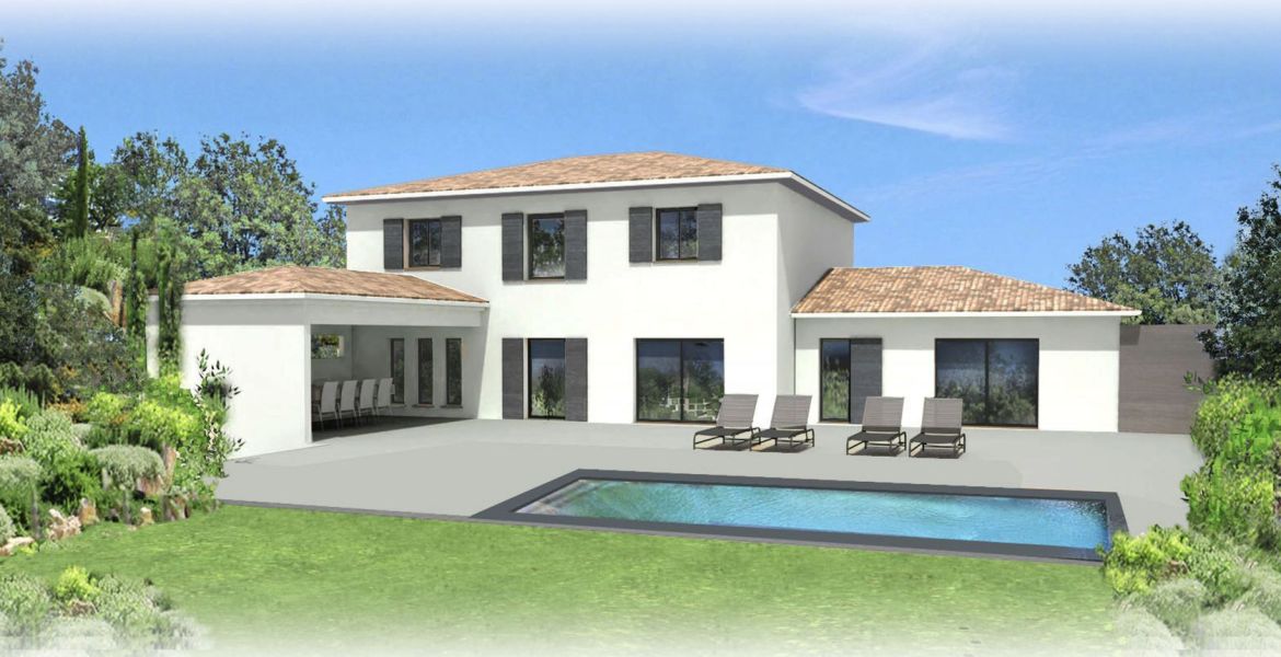 image Projet de construction d'une maison 136.65 m² avec terrain à RIANS (83)