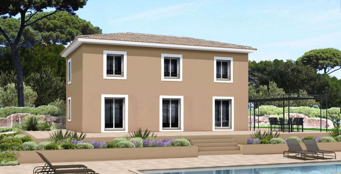 image Projet de construction d'une maison 95 m² avec terrain à BRIGNOLES (83)